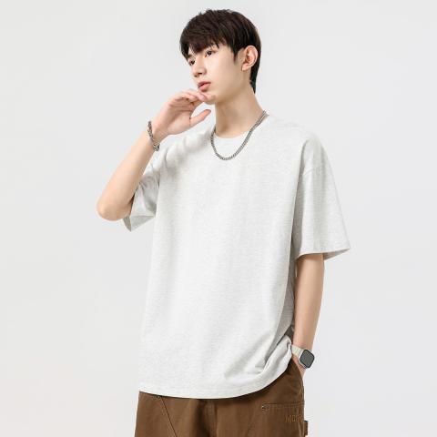 班尼路 【100%棉】热销T恤青少年日常休闲宽松打底上衣潮流运动短袖 图片 2