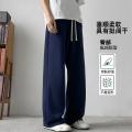 班尼路 青少年春夏针织卫裤休闲百搭长裤日常通勤运动简约宽松潮牌直筒裤 图片 4