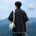 班尼路 【爆款推荐】冰丝透气短袖衬衫男款休闲衬衣开衫夏季外套新款上衣 图片 4