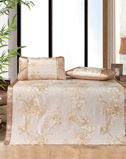 冰丝提花凉席三件套席子瑾年夏芸 ￥84 ￥496 原唯品价￥ 抢先收藏已