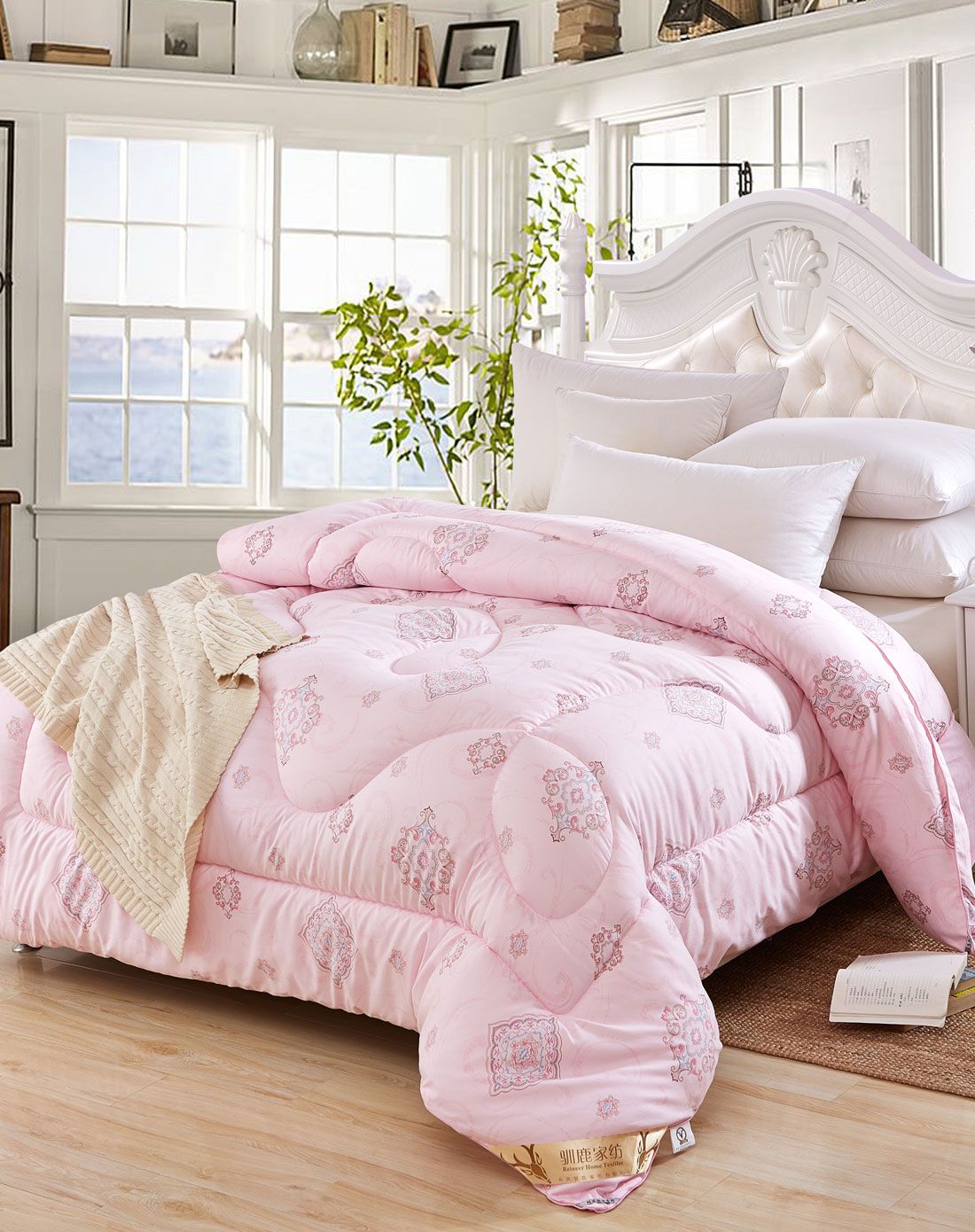 加厚保暖植物羊绒被 200*230cm