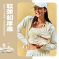 安踏 【商家爆款】缓震跑步鞋女春夏透气加宽厚底柔软舒适耐磨运动鞋 图片 6