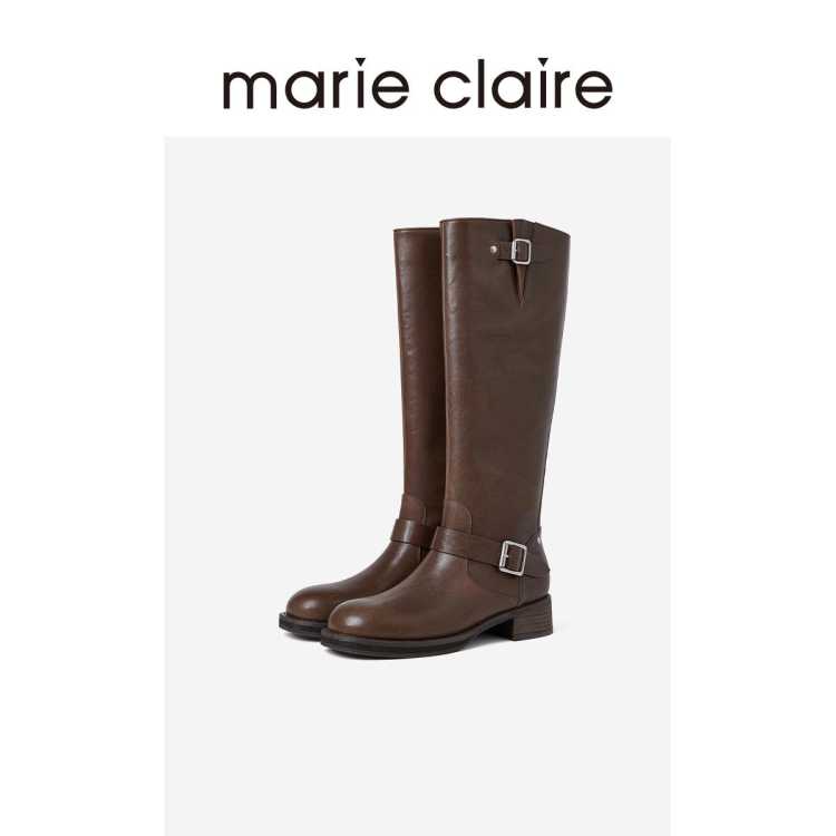 marie claire �����겻�����ﶬ����һ�ŵ���ʿѥ�ٴ���͸�˫������Ů��ѥ