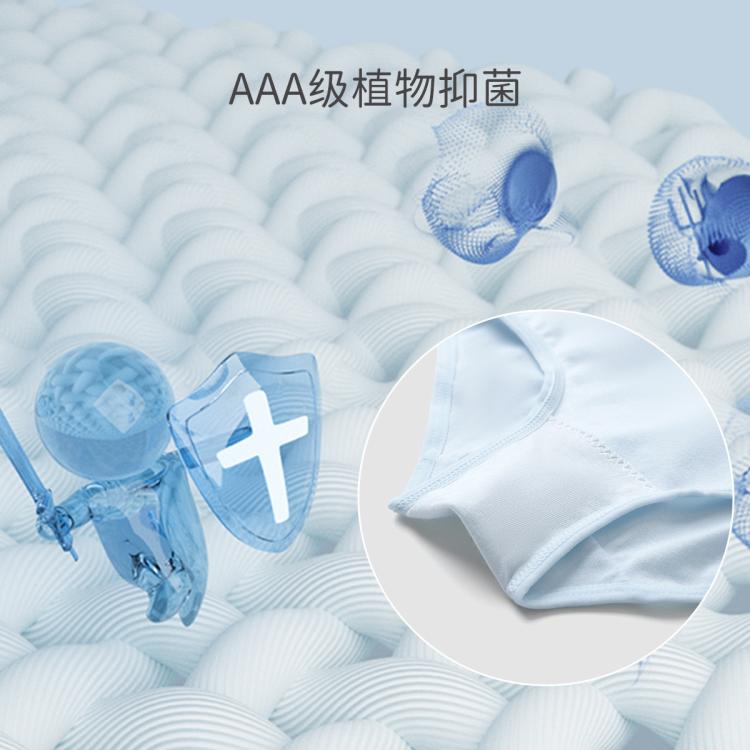 巴拉巴拉 抗菌裆底儿童内裤女童四角裤成长期不夹PP透气三条装短裤A类 图 5