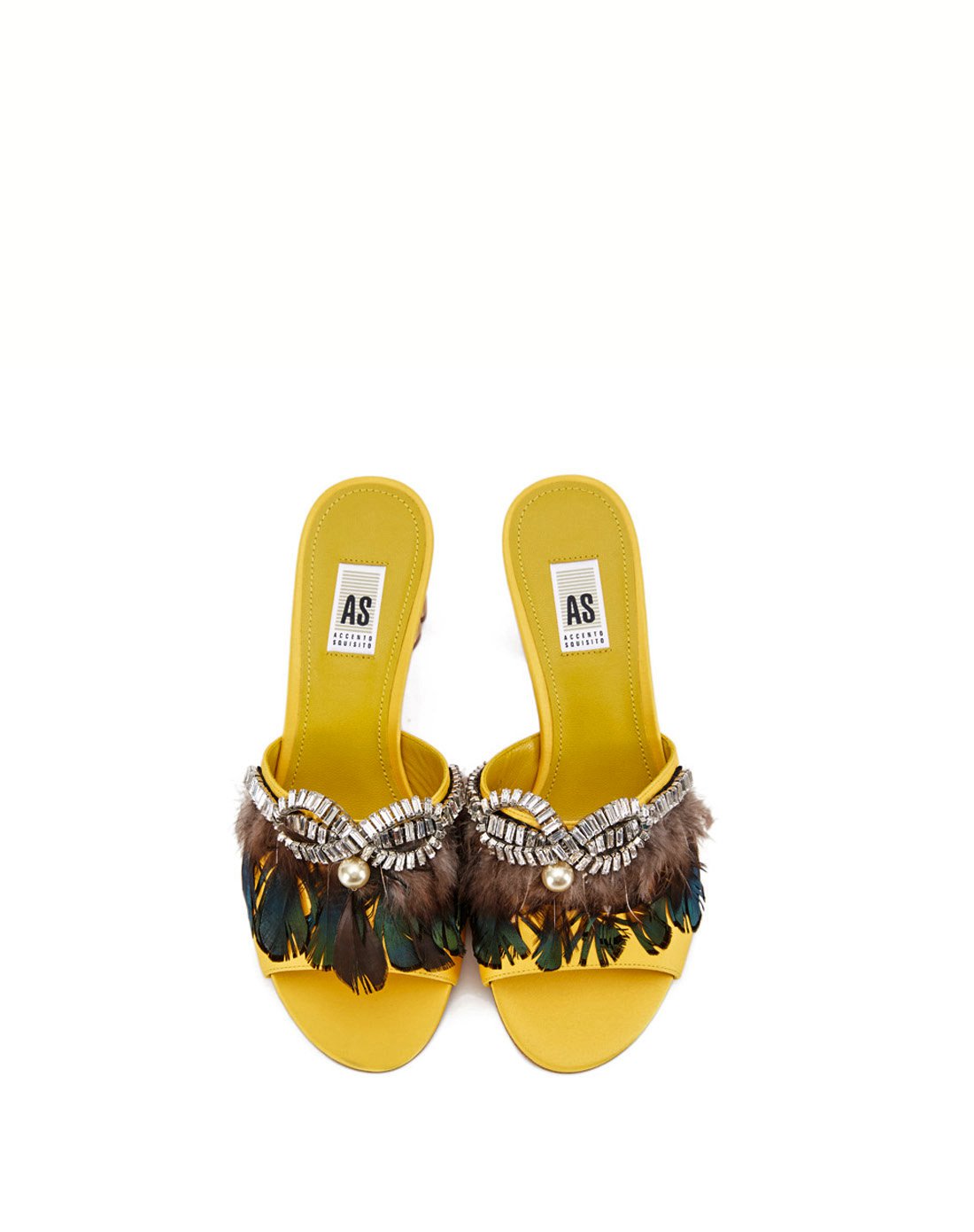 as 2018夏季新款复古露趾珍珠水钻装饰异形跟女式拖鞋