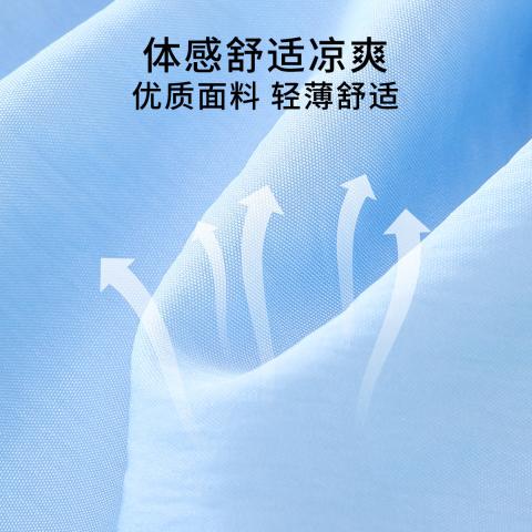 迪士尼 【轻薄阔腿】儿童裤子女童夏季直筒裤朱迪兔中大童休闲裤 图片 2