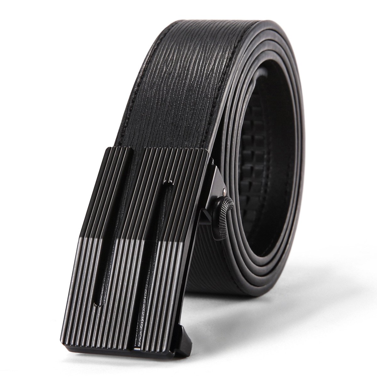 2018新品 商务z型自动扣牛皮腰带时尚男士皮带