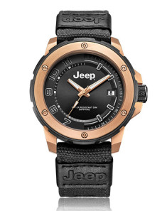 jeep手表牧马人帆布带男表运动户外军表防水休闲腕表