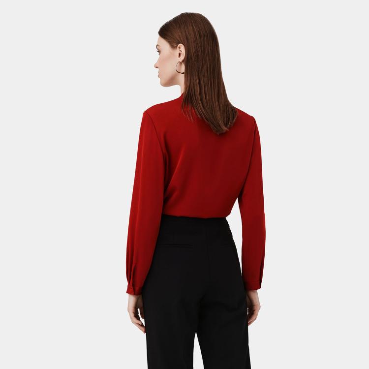 PORTS 1961 PORTS 宝姿女装秋季时尚气质舒适百搭长袖衬衫