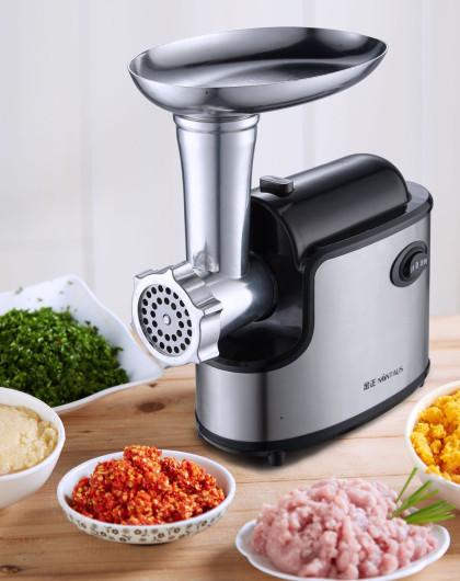 金正jzm-jr418绞肉机不锈钢家用商用电动绞馅碎肉机蒜蓉器搅肉机打肉