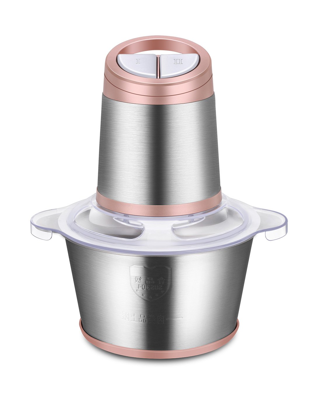 金正jzm-jr214【2l全钢杯身】不锈钢绞肉机家用电动多功能绞馅碎肉机