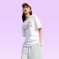 李宁 【纯棉透气】李宁女轻薄清爽T恤款夏季运动短T显瘦有型时尚短t 图片 2