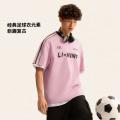 李宁 【纯棉美式复古】李宁男女同款T恤夏季宽松透气情侣款休闲短袖 图片 1