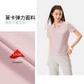 李宁 清爽短袖女士轻薄透气健身女装上衣运动衣夏季POLO衫亲肤