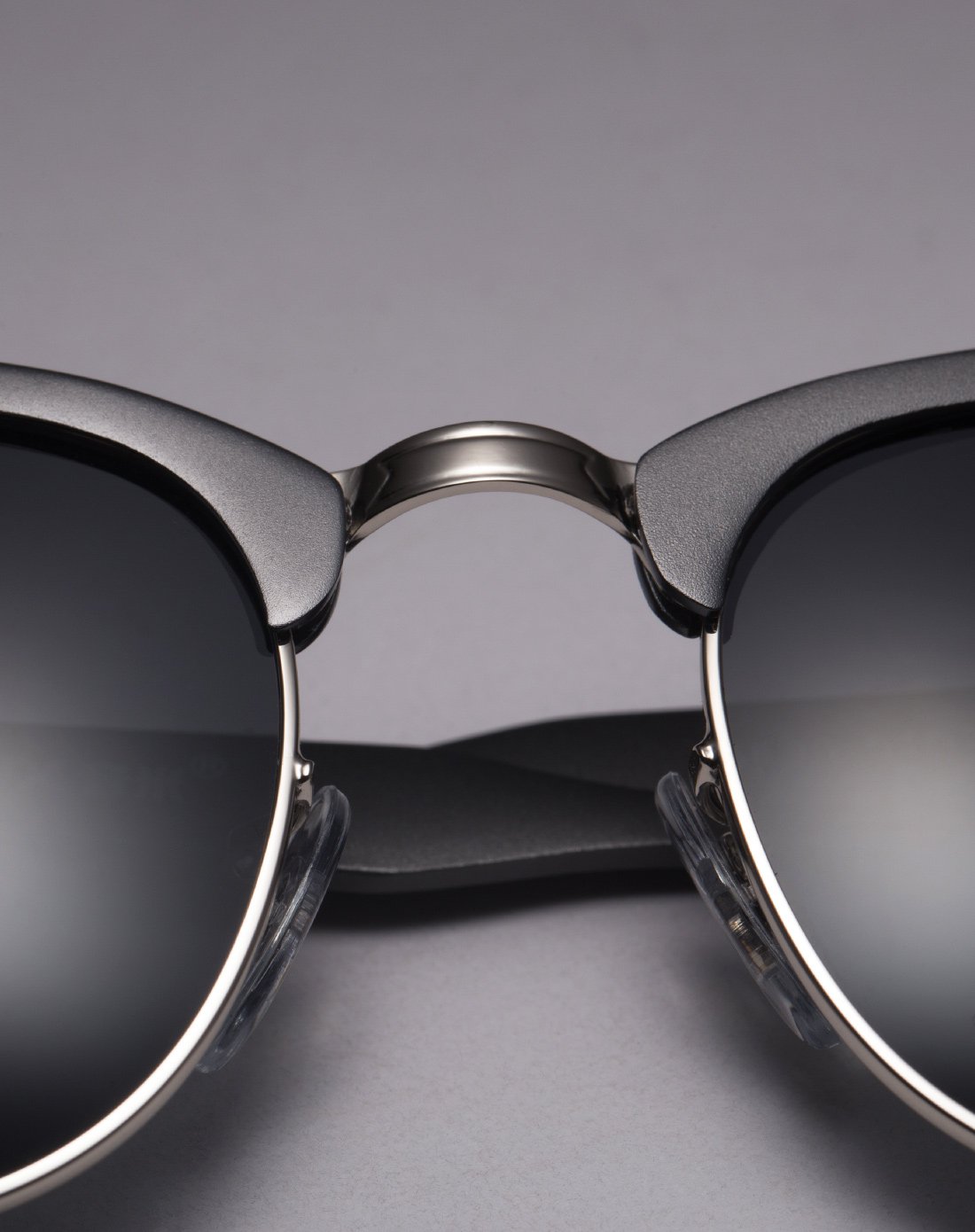 音米 时尚金属偏光太阳镜迷彩框银片磨砂枪框灰片