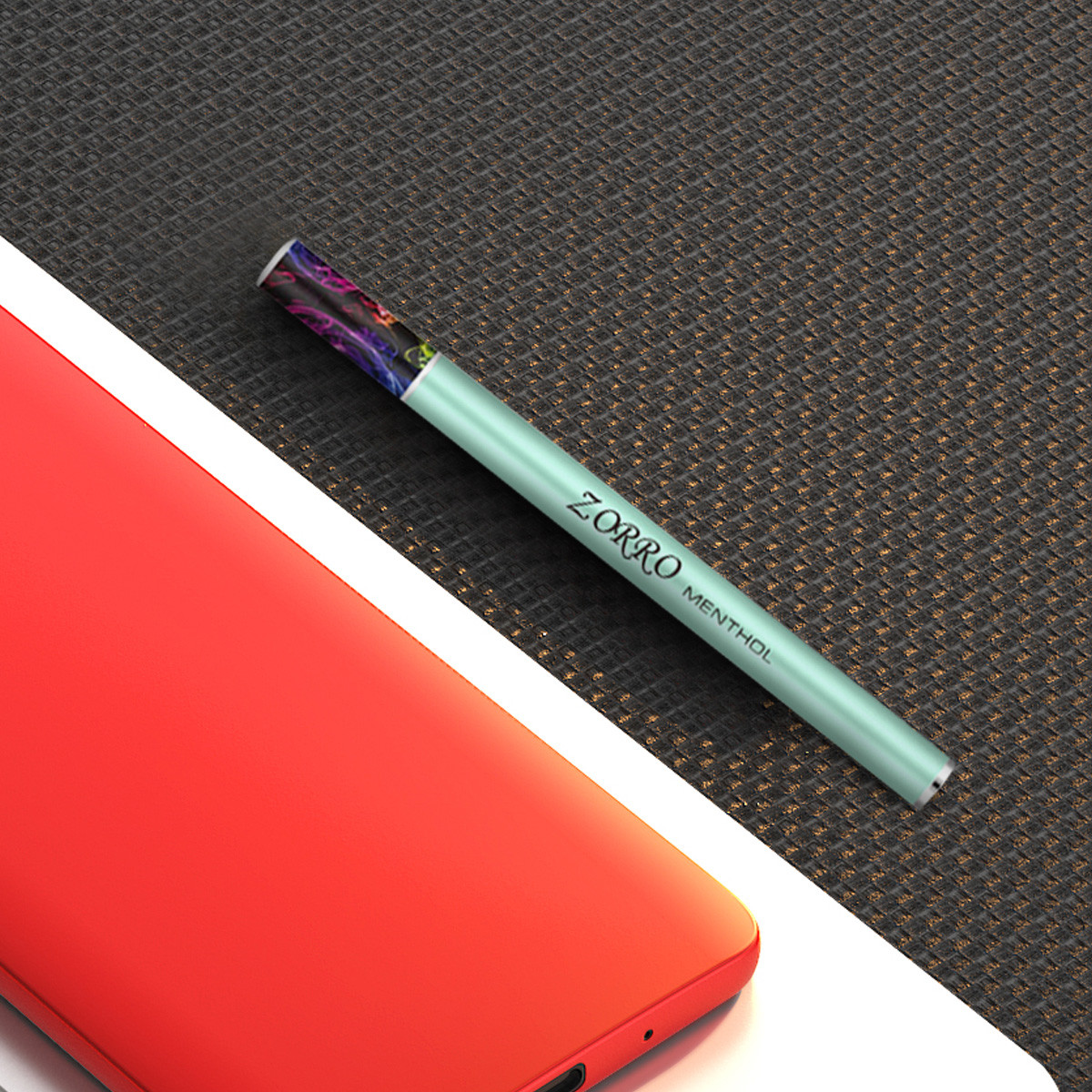 zorro佐罗(三支装)一次性电子烟/薄荷口味/可吸入式能量棒/戒烟电子烟