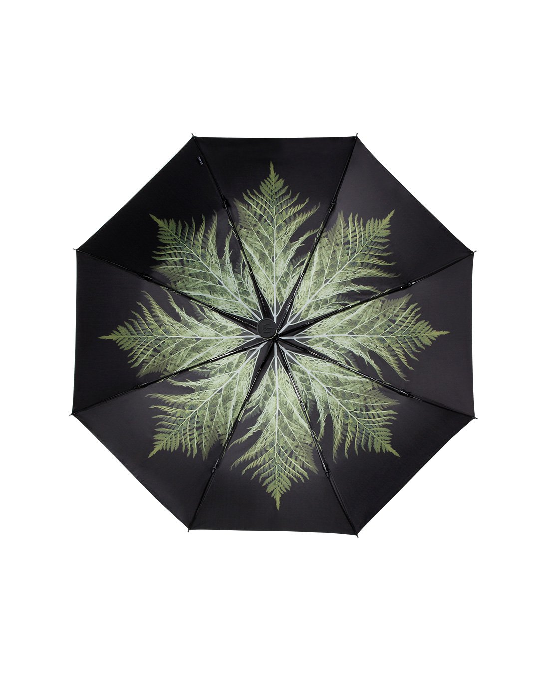 just mode摩登伞防晒小黑伞黑胶折叠防紫外线太