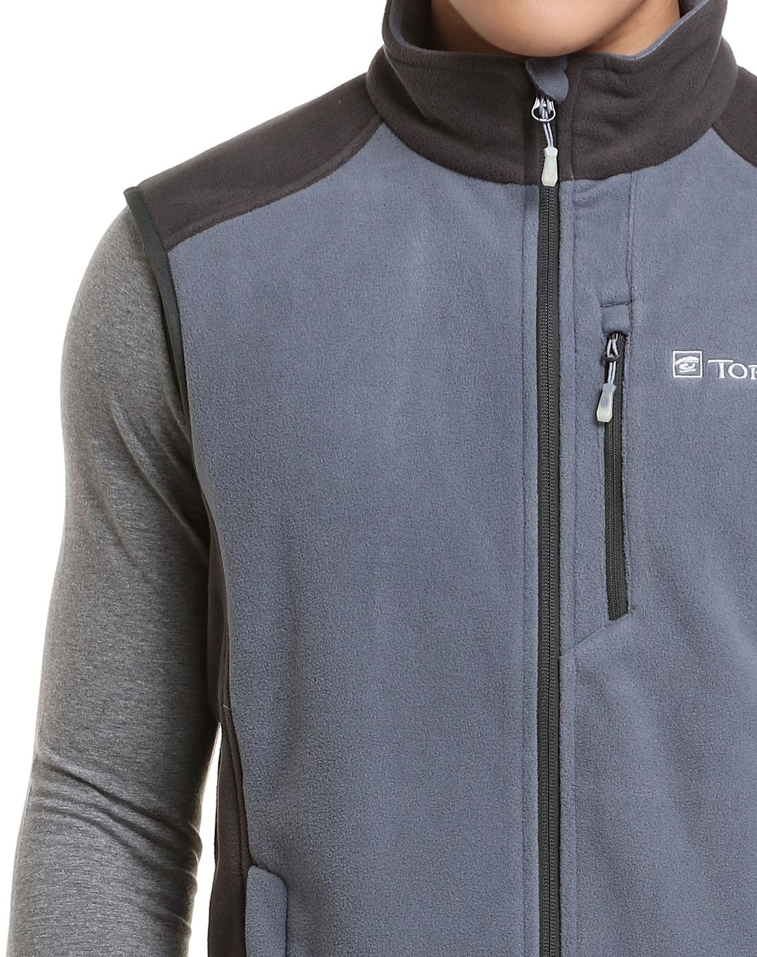 探路者户外滑雪系列专场细纤维摇粒绒 轻便柔软 抓绒马甲kafd91603-g