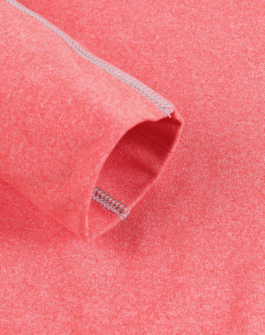 速干棉感弹力 女款功能t恤 连帽反光印花