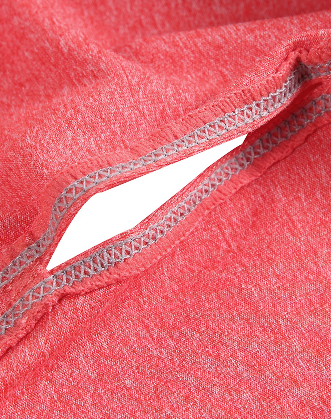 速干棉感弹力 女款功能t恤 连帽反光印花