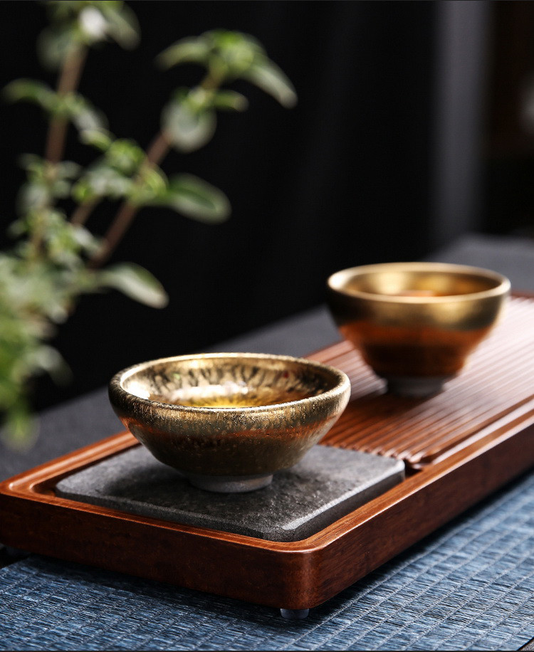 建盏建窑纯手工妖妃主人单杯功夫茶具单个喝茶杯个人专用天目茶盏