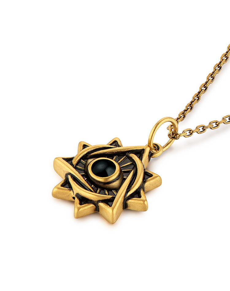 太阳神眼黄金吊坠电黑硬金足金不含链定价