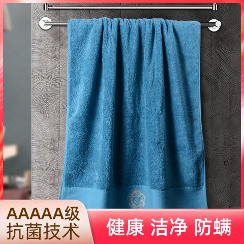 洁丽雅 纯棉抗菌防螨加厚加大轻奢酒店大浴巾全棉母婴家用柔软吸水洗澡巾 图片 1