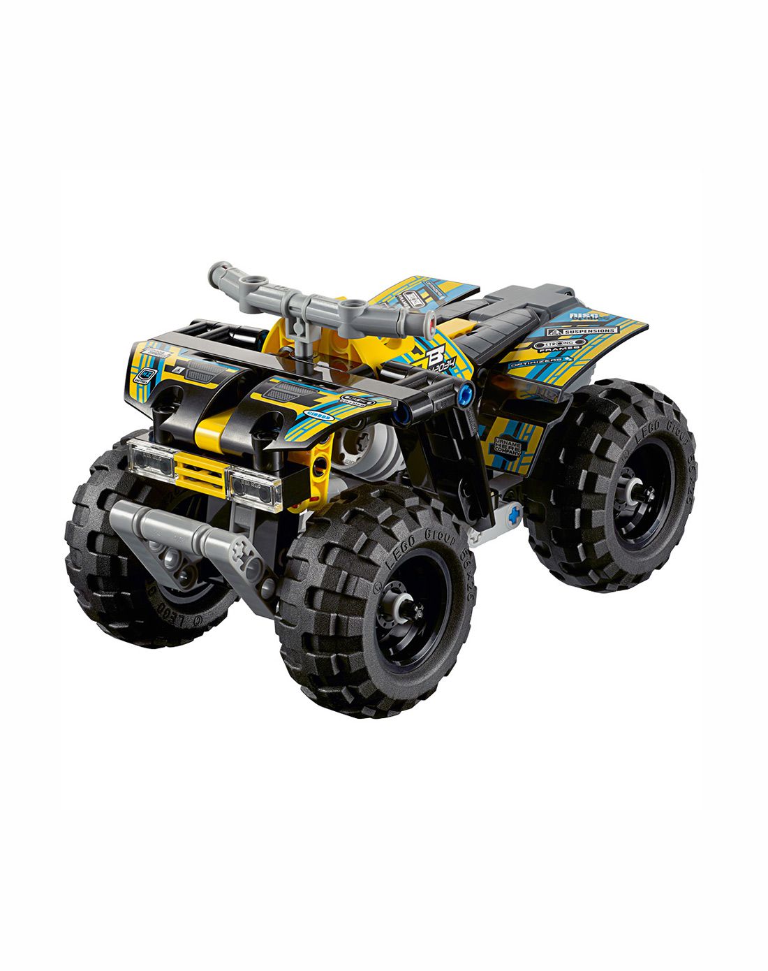 乐高四轮越野摩托车