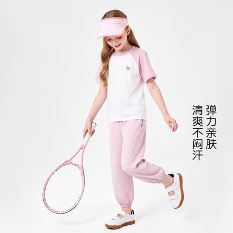 迪士尼 朱迪警官防晒套装26年夏女童休闲套装冰丝凉感短袖休闲裤两件套 图片 3
