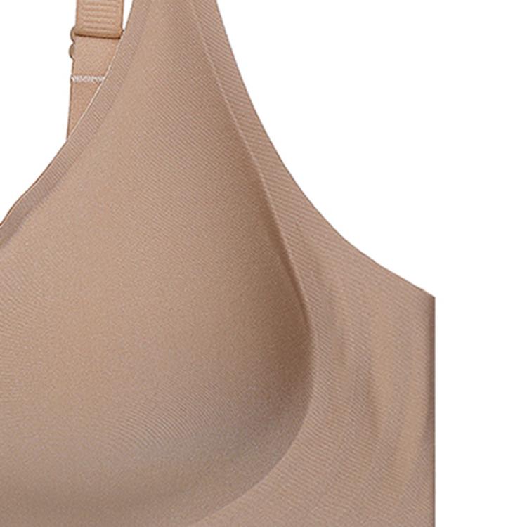 爱慕 爆款背心式【裸感净痕 水滴杯防外扩】本命年软糯侧收聚拢文胸