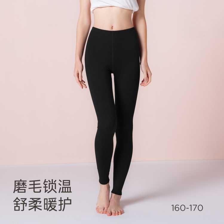 爱慕 爆款热卖【细腻保暖 轻暖不紧绷】单层双层秋裤保暖中高腰打底裤