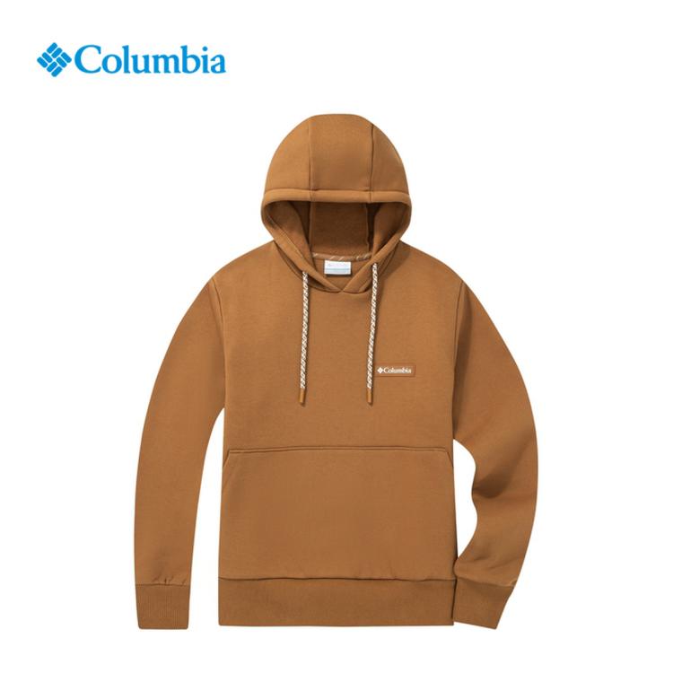 Columbia 哥伦比亚户外女子内里薄绒保暖运动时尚连帽卫衣 In Brown