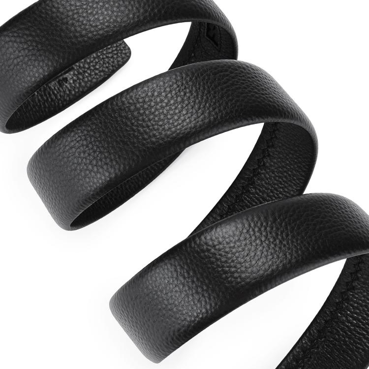 ST&SAT 【头层牛皮】时尚经典真皮男士腰带皮带商务自动扣头裤带送老公