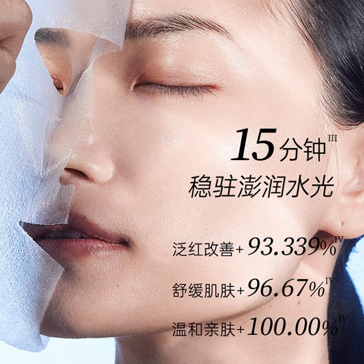 WIS 【隐形水润】面膜爆款补水保湿深层春双重玻尿酸精华高保湿成分