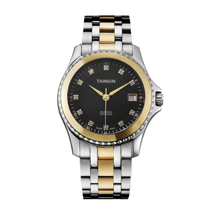 瑞士天珺全球限量尊贵18k金圈大气通勤全自动机械男表男士手表