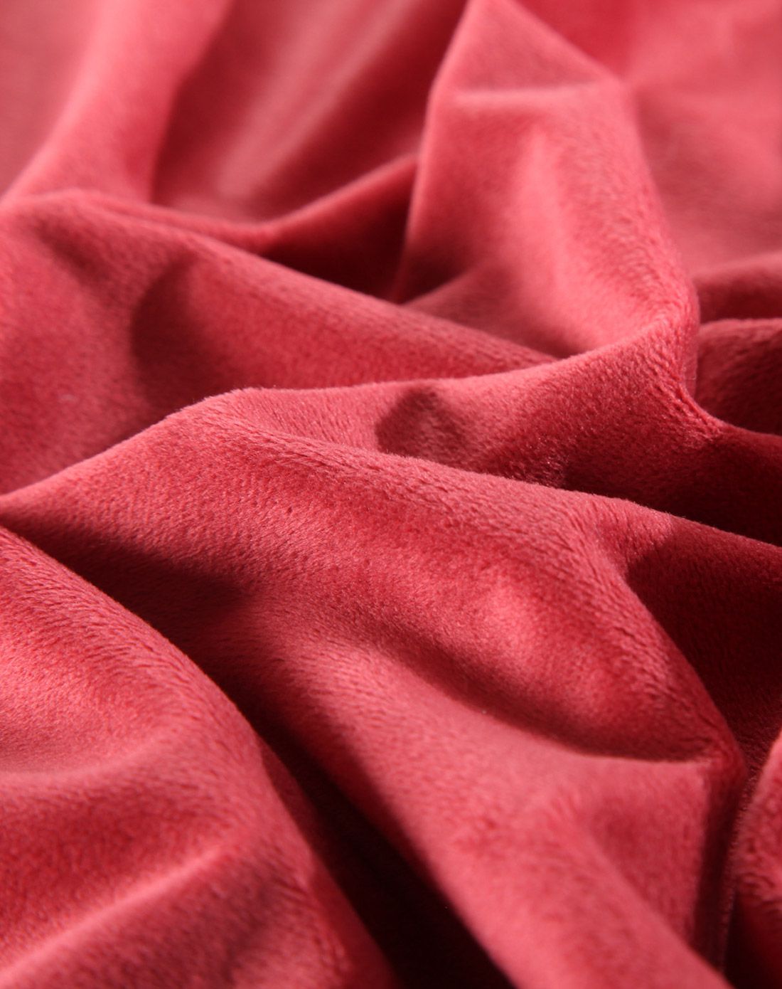 1.8m床天鹅绒提花四件套-经典诠释-绛红