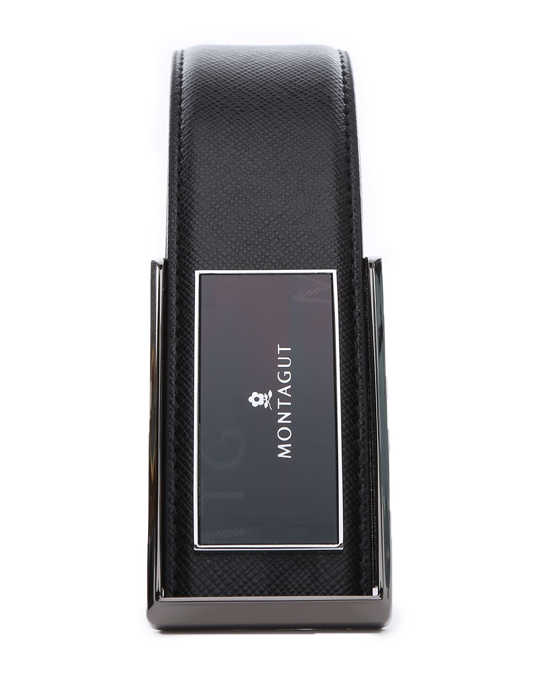 梦特娇男款天地盖板扣皮带商务休闲中青年腰带男皮带