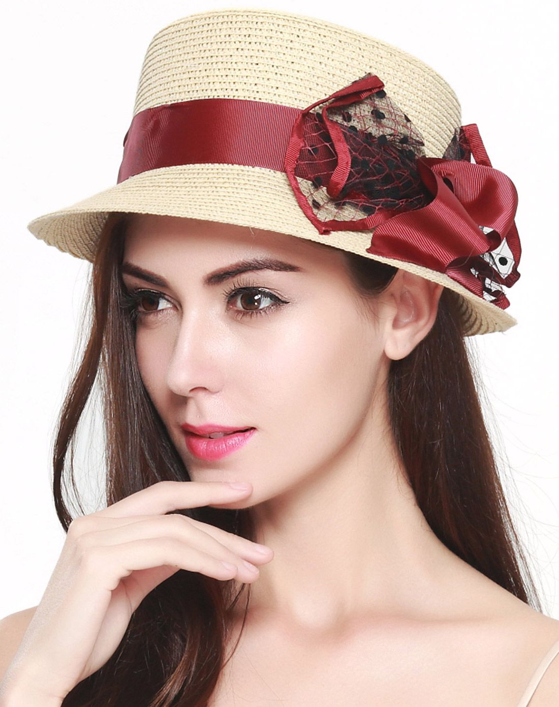 hondar 唯品首发 英伦风防晒卷檐帽