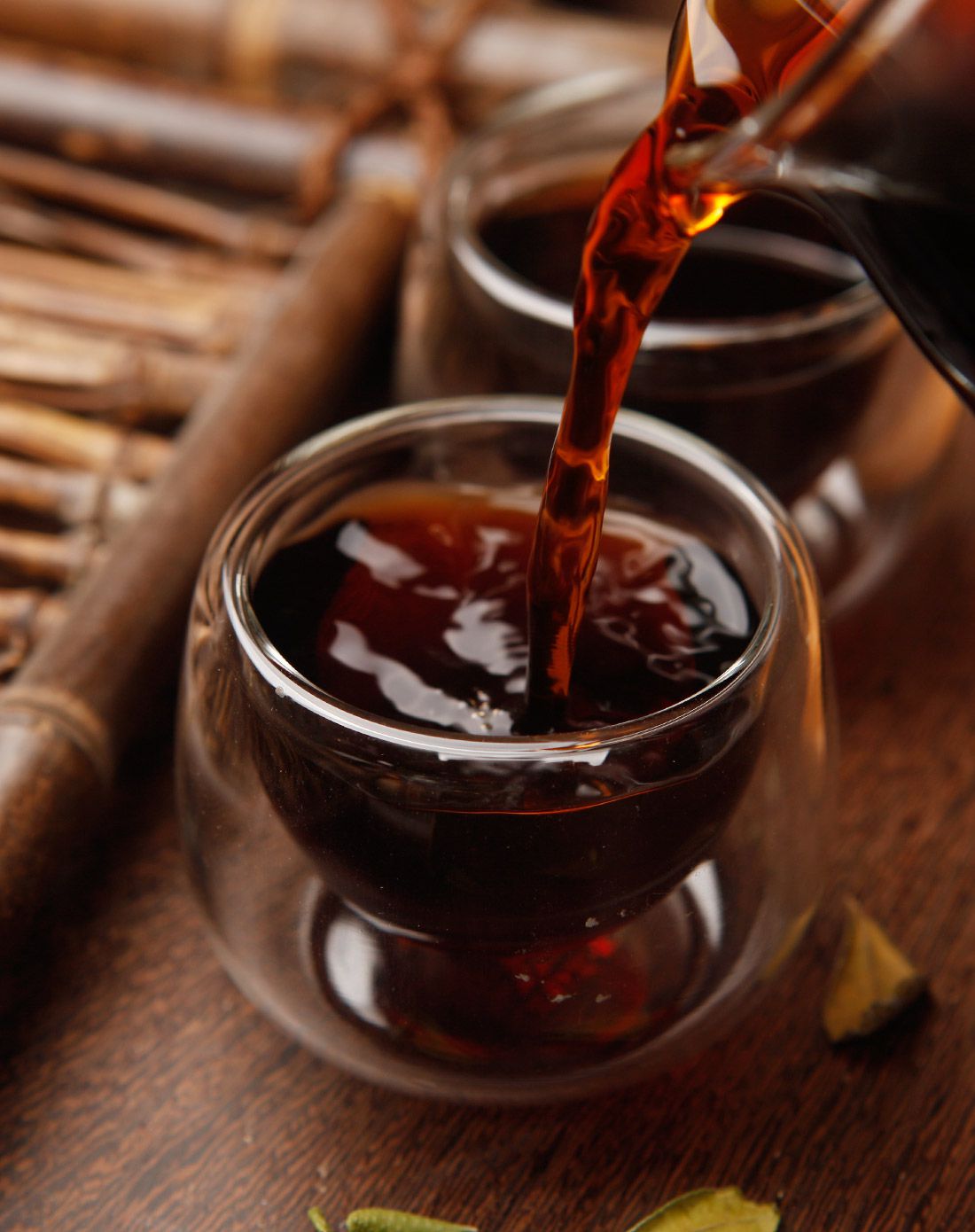 2015年熟茶357g金芽显露