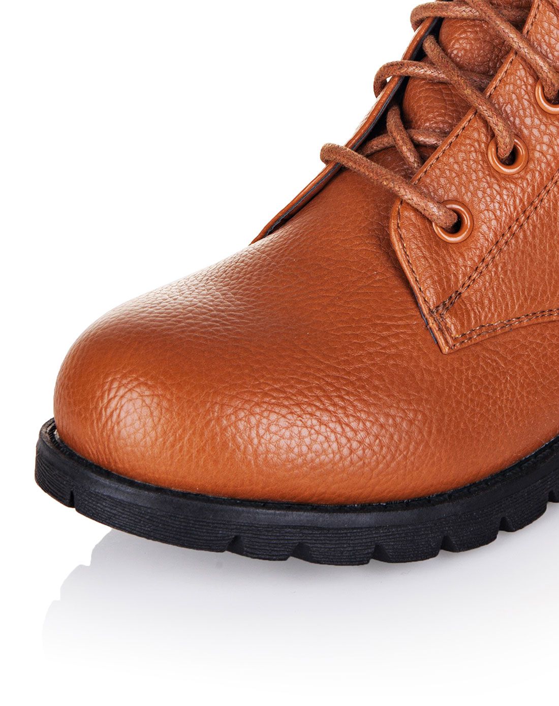 毅雅yiya2016年新款棕色简约潮流舒适马丁靴ym6pr622826_唯品会