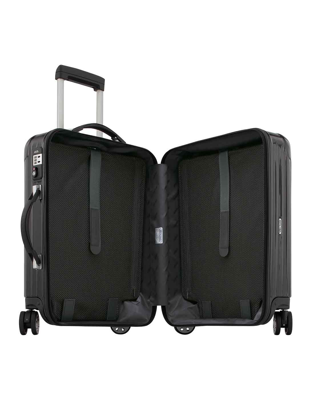 salsa deluxe 聚碳酸酯黑色登机箱22寸