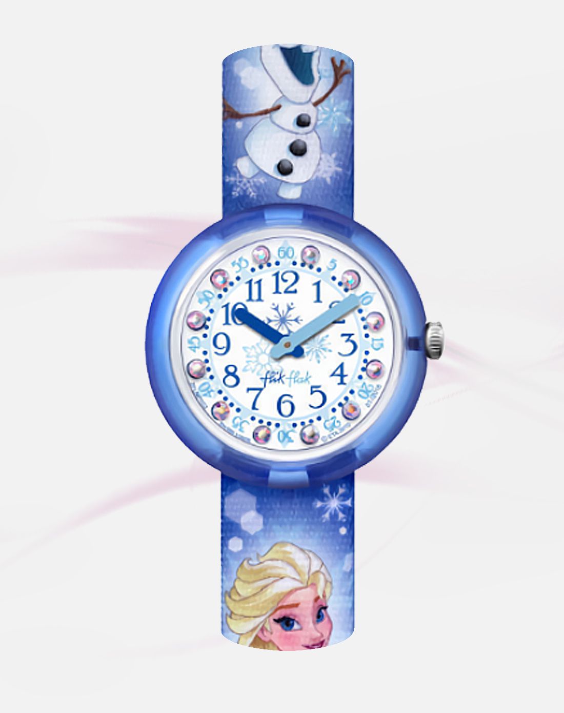 斯沃琪swatch手表专场 swatch 卡通儿童系列石英表冰雪奇缘