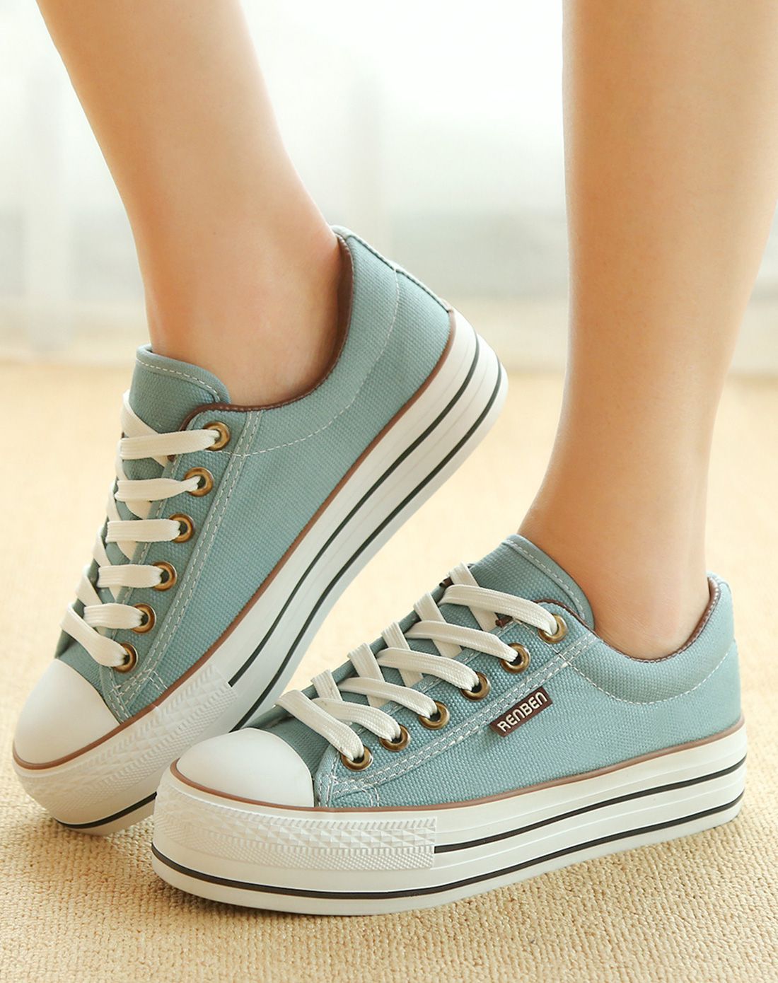 厚底松糕 女款黑色棉鞋 加厚保暖