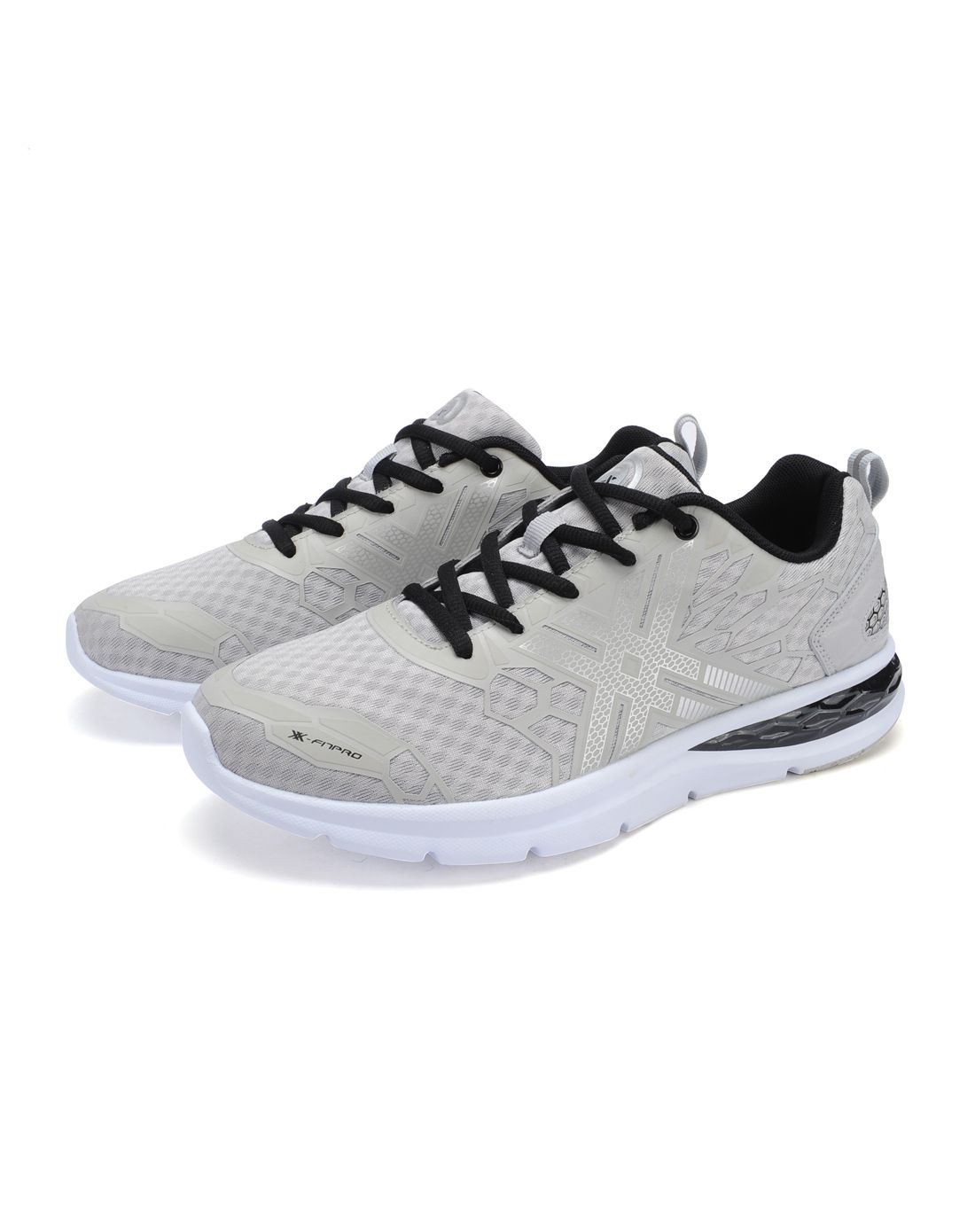 防滑耐磨 男款灰色跑鞋