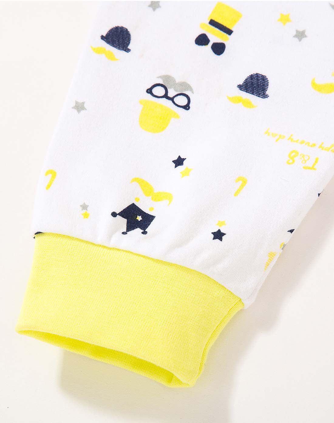 男童鹅黄纯棉秋裤(可爱先生)