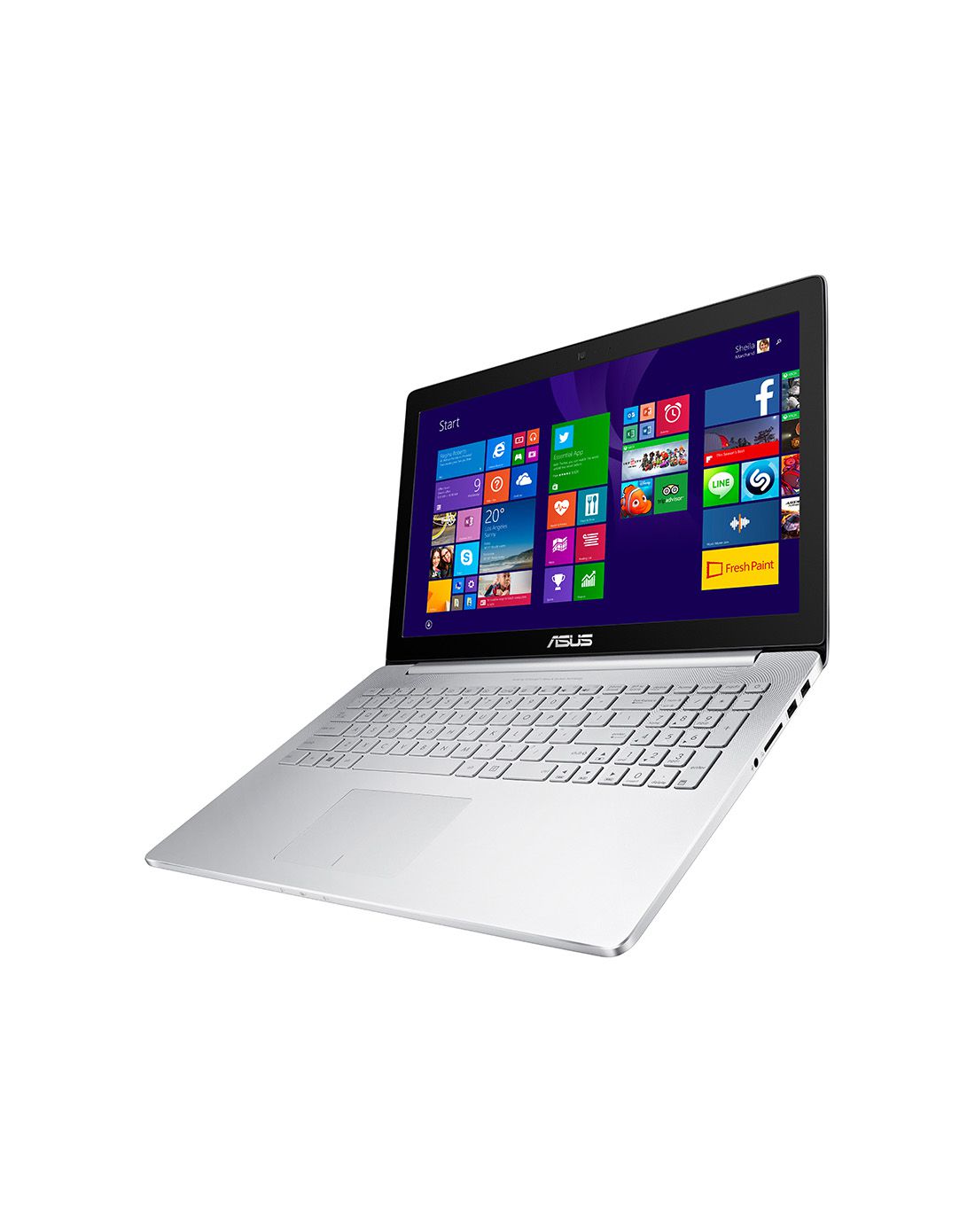 华硕电脑-旗舰店专场直发货ux501j轻薄便携本4k屏 6件套ux501jw4720