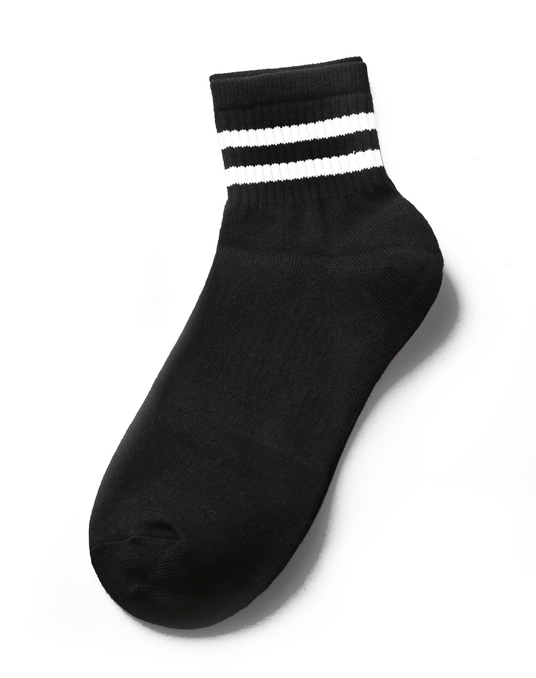 黑色简约舒适男士袜