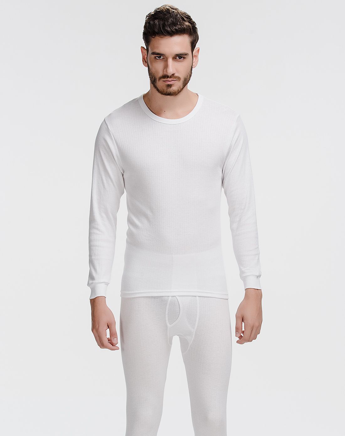 bejirog男女内衣男款藏青条纹棉质内衣套装b933151118355_唯品会