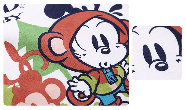 巴布豆中性卡通内衣套装