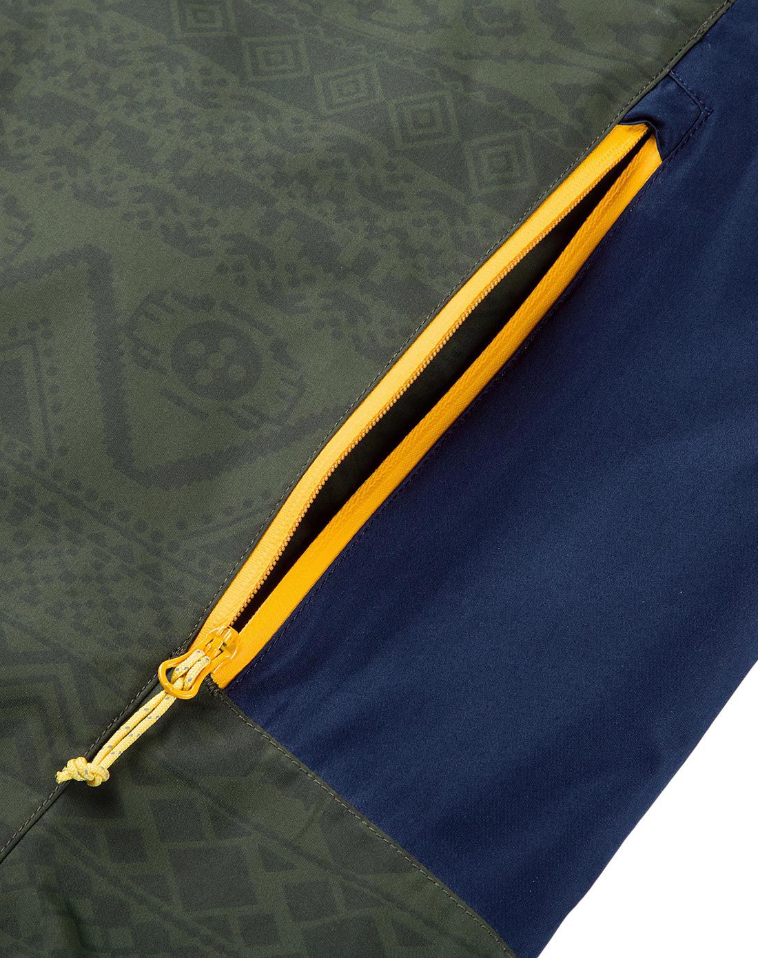 保暖可拆卸两件套 男士冷杉绿冲锋衣